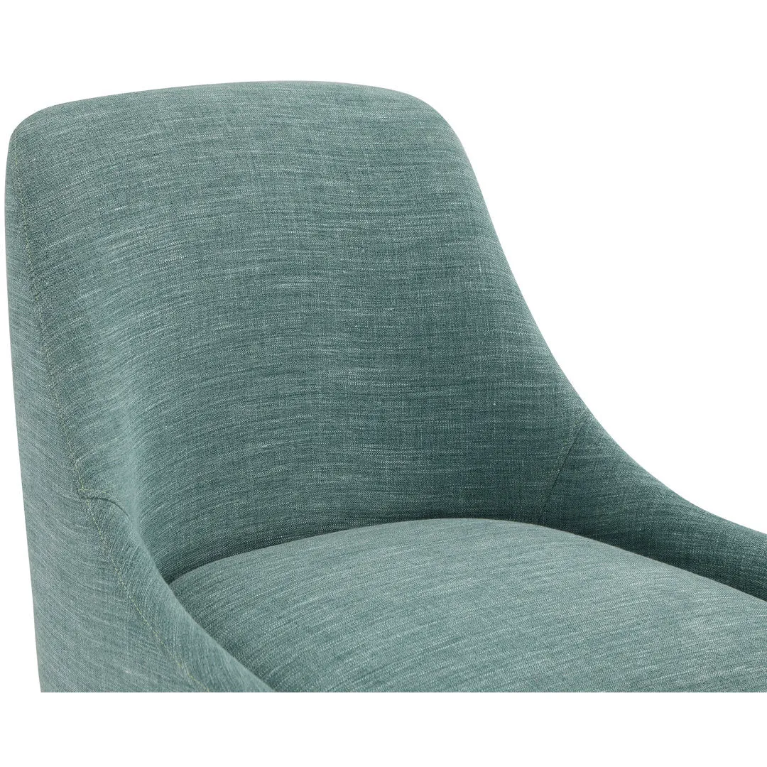 Liandra Side Chair (Set of 2) George Oliver Color: Green