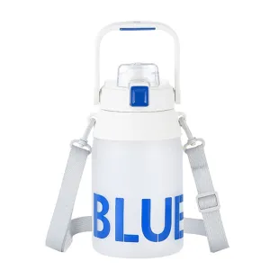 Lifease Large Belly Cup - Safe Tritan Material, Energetic White, 1.4L