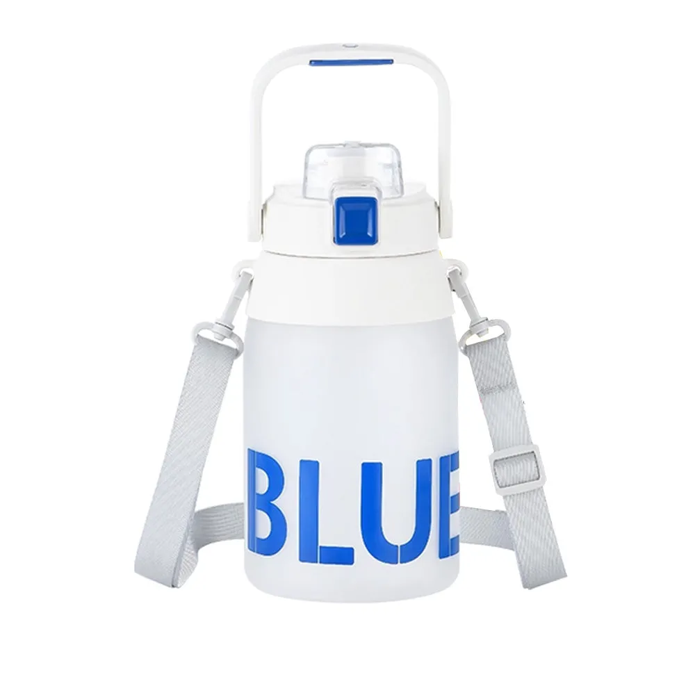 Lifease Large Belly Cup - Safe Tritan Material, Energetic White, 1.4L