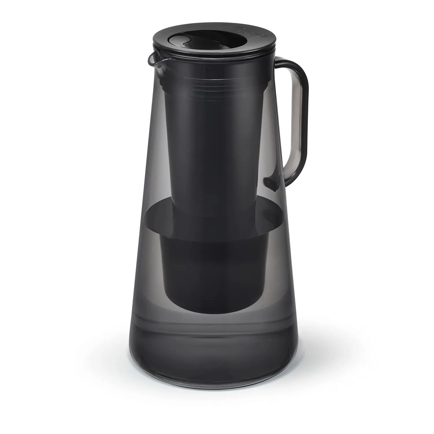 LifeStraw Home – Water Filter Pitcher, 7-Cup, Obsidian, BPA Free Designed for Everyday Protection Against Bacteria, parasites, microplastics, Lead, Mercury, PFAS, and a Variety of Chemicals
