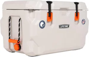 Lifetime 91085 65 Quart High Performance Hard Cooler, Pumice Stone