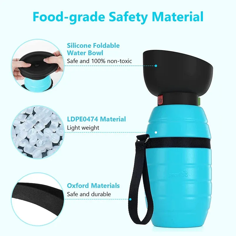 Lightweight Large Capacity Dog Water Bottle