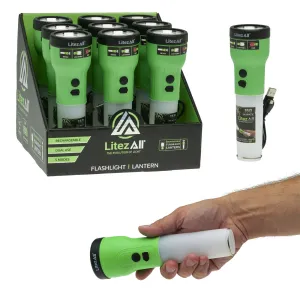 LitezAll Rechargeable Flashlight/Lantern