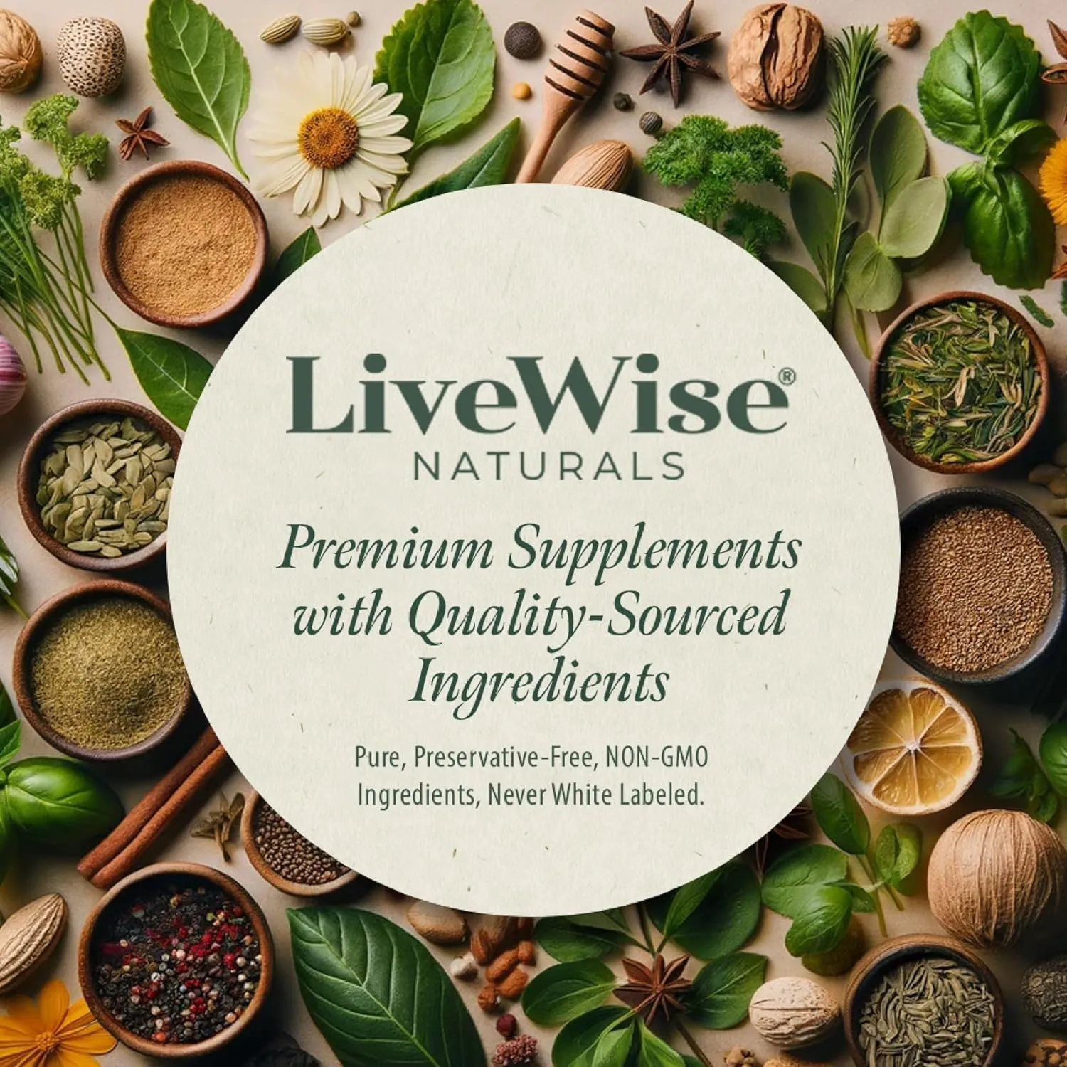 LiveWise Naturals B12 Vitamin Drops Non-GMO, Organic Bioactive Blend for Energy, Clarity, Focus, and Easy Absorption, Adenosylcobalamin & Methylcobalamin Supplement, Vegan, Gluten-Free, Dairy-Free