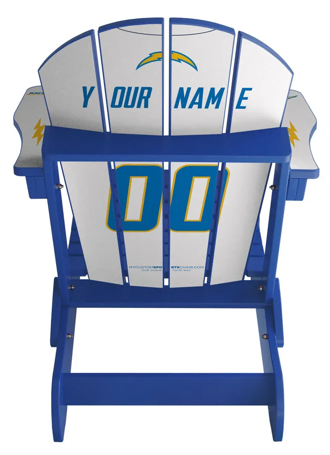 Los Angeles Chargers NFL Jersey Chair