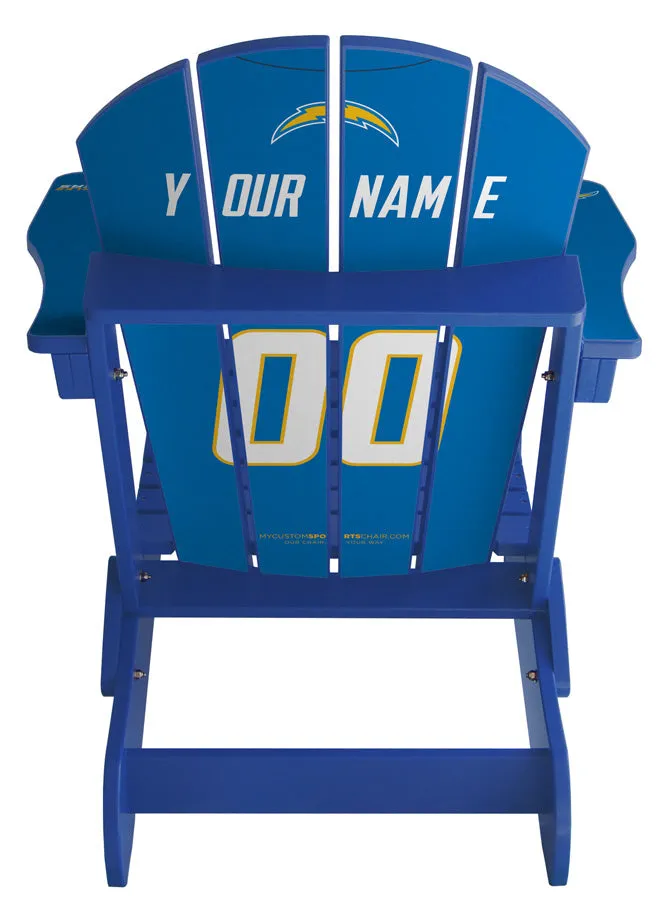 Los Angeles Chargers NFL Jersey Chair