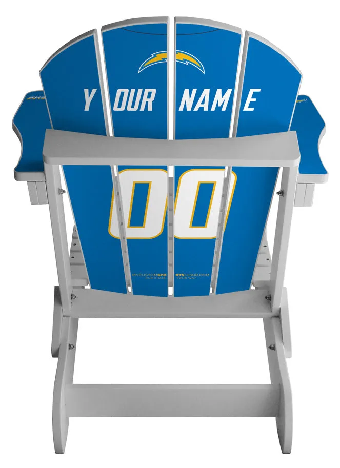 Los Angeles Chargers NFL Jersey Chair