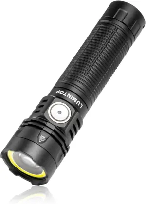 Lumintop W1 LED COB 700LM Multipurpose Flashlight with Spotlight, Floodlight, Red Light, 300M Long Range, Outdoor Camping Lantern, EDC LED Torch, Magnetic Tail, Type-C Rechargeable, Portable Work Lamp