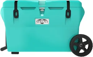 Maluna 70 Quart Wheeled Hard Cooler| Rotomolded | Insulated Portable Ice Chest Box for Drinks, Beverages, Beach, Camping, Picnic, Hunting, Fishing, Boating | Made in USA
