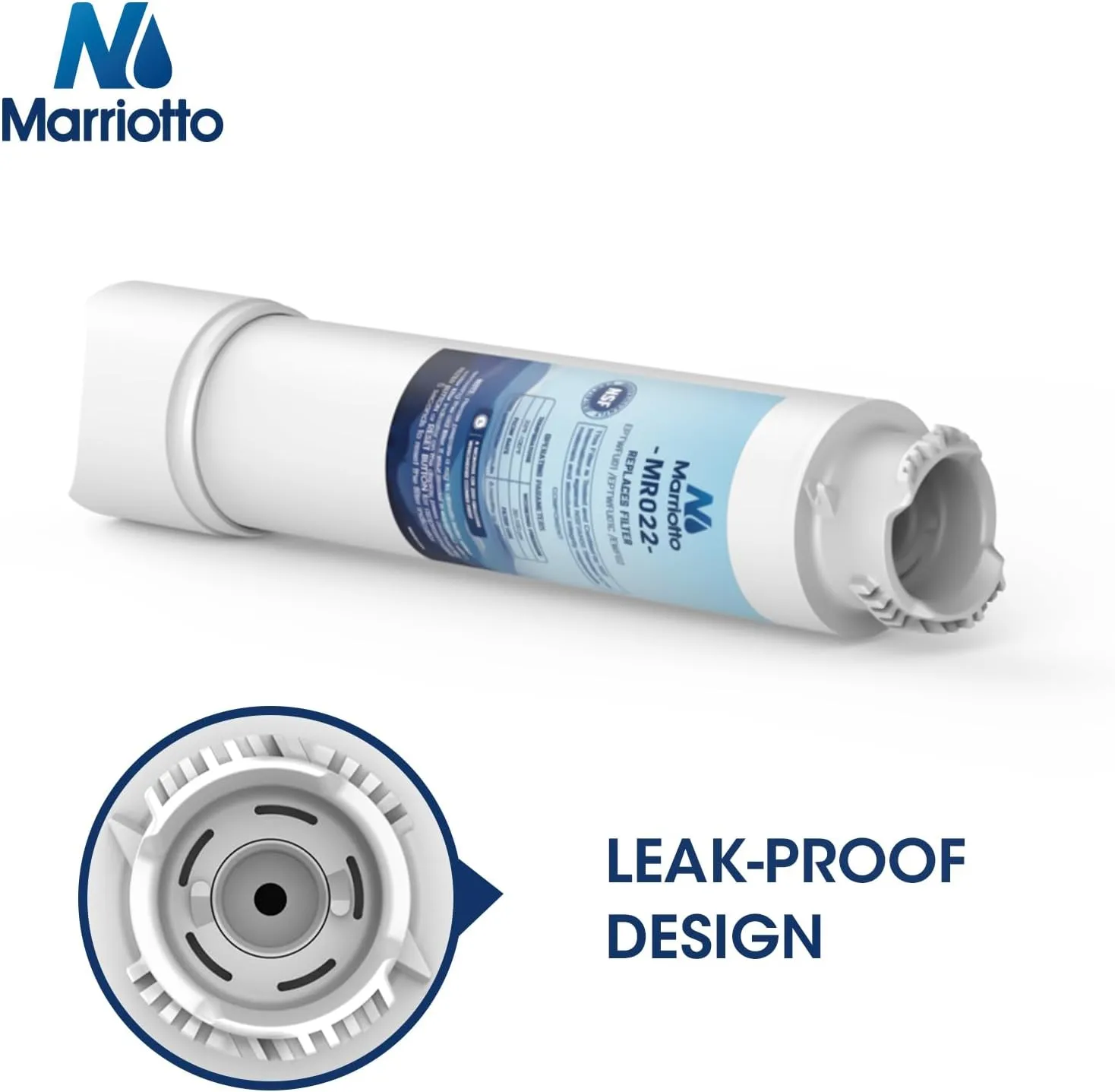 MARRIOTTO EPTWFU01 Water Filter Replacement, Compatible with EWF02, Pure Source Ultra II and Pure Air Ultra 2 Air Filter (1 1)