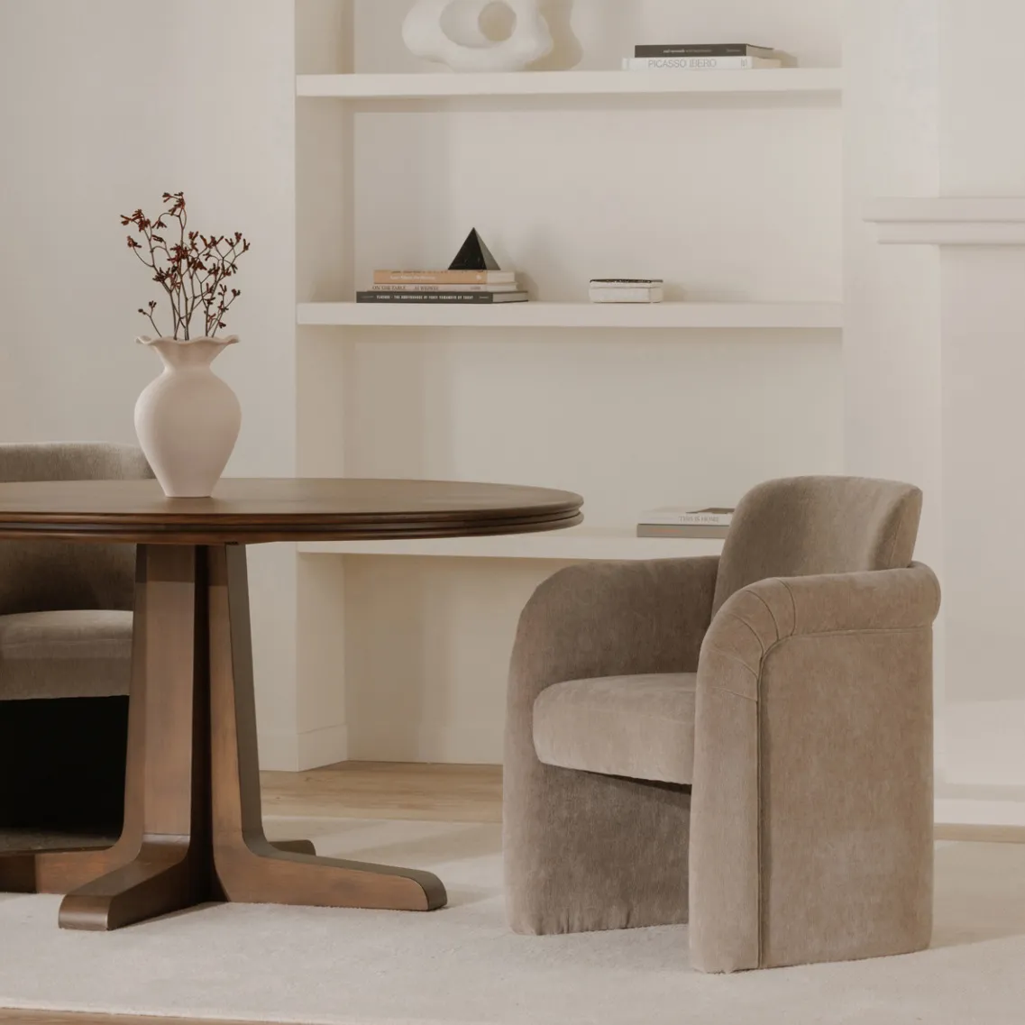 Micha Dining Chair with Castors