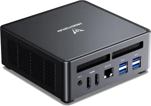 MINISFORUM Venus UM790 Pro Mini PC AMD Ryzen 9 7940HS up to 5.2 GHz 32 GB DDR5 1TB SSD with AMD Radeon 780M, 4X USB3.2, 2X USB4, 2xHDMI 2.1, 2X PCIe4.0, Wi-Fi 6E/BT5.3, RJ45 2.5 G