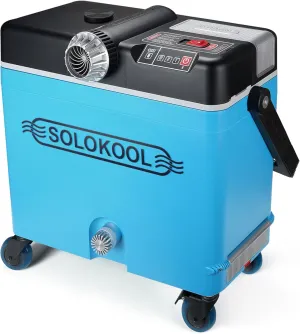 Model V - Injection Molded Cooler & Portable Air Conditioner, 2-In-1 Design