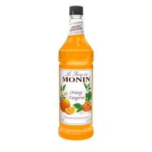 Monin Orange Tangerine Syrup, 1 Liter