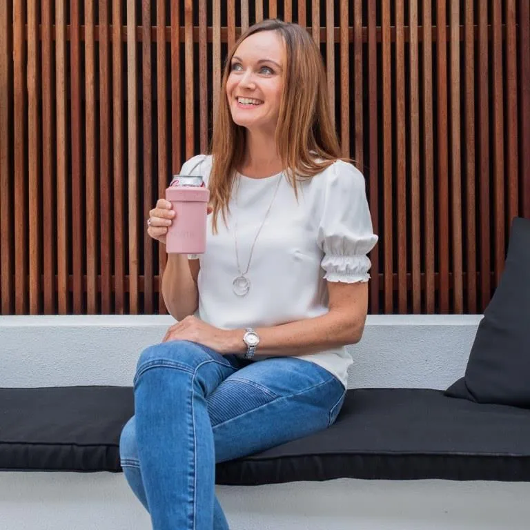 MontiiCo insulated can & bottle cooler - blossom