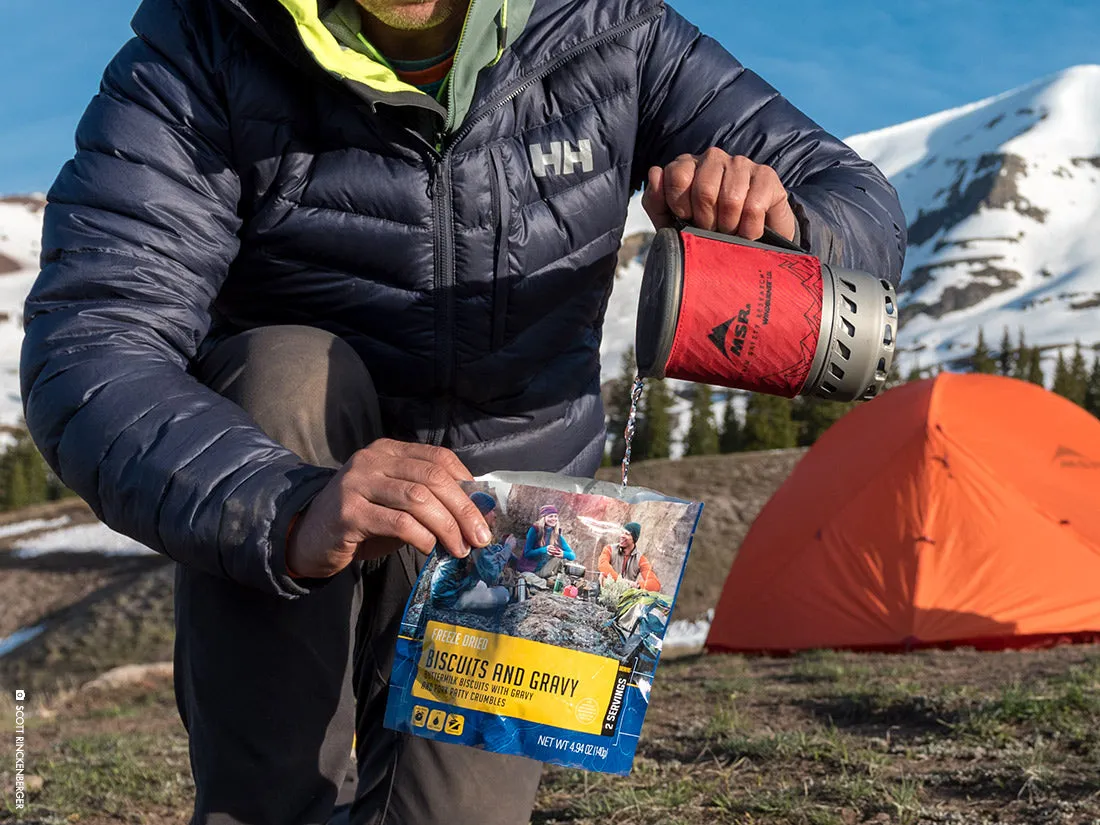 MSR WindBurner®Personal Stove System - Boils 4x Faster than Competitor Stoves