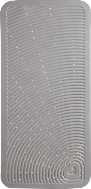 Munchkin Soft Spot Baby Bath Mat for Tub, Cushioned Bathtub Mat for Toddlers and Kids, 36"x17", Grey