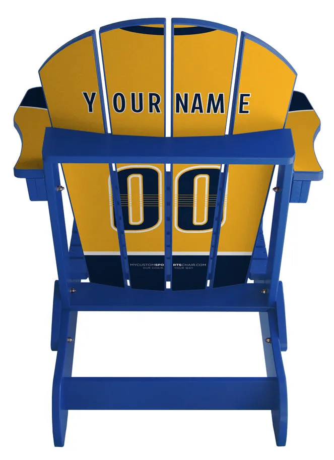 Nashville Predators® Complete Custom with personalized name and number Jersey Chair