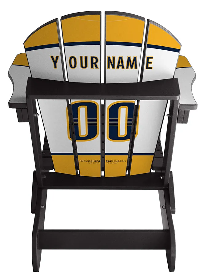 Nashville Predators® Complete Custom with personalized name and number Jersey Chair