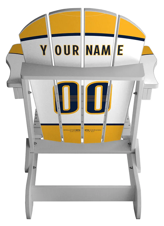 Nashville Predators® Complete Custom with personalized name and number Jersey Chair