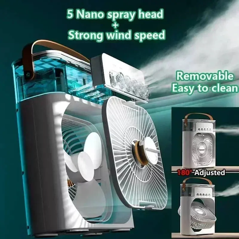 New 3 In 1 Mini Air Cooler