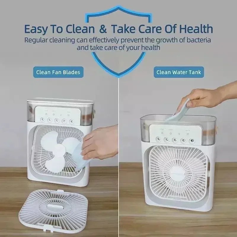 New 3 In 1 Mini Air Cooler
