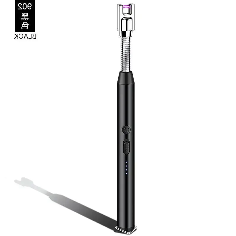 New Candle Kitchen BBQ Electric Lighter USB Rechargeable Plasma Electronic Arc Lighter