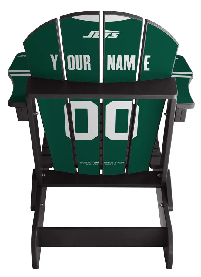 New York Jets Complete Custom with personalized name and number Jersey Chair Mini