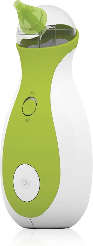 Nosiboo Go Nasal Aspirator for Babies | Electric Nose Sucker | Made in EU | Portable, Battery-Operated | Premium Quality | UPT Powered Suction