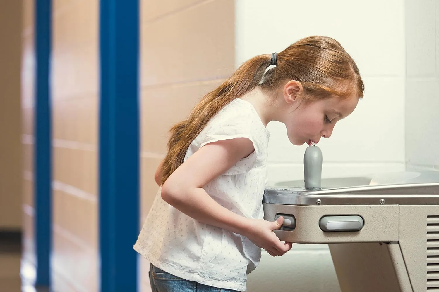 Oasis PG8AC VersaCooler II Refrigerated Drinking Fountain, ADA, 8 GPH, Sandstone