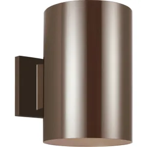 Outdoor Cylinders Bronze LED Outdoor Wall Lantern