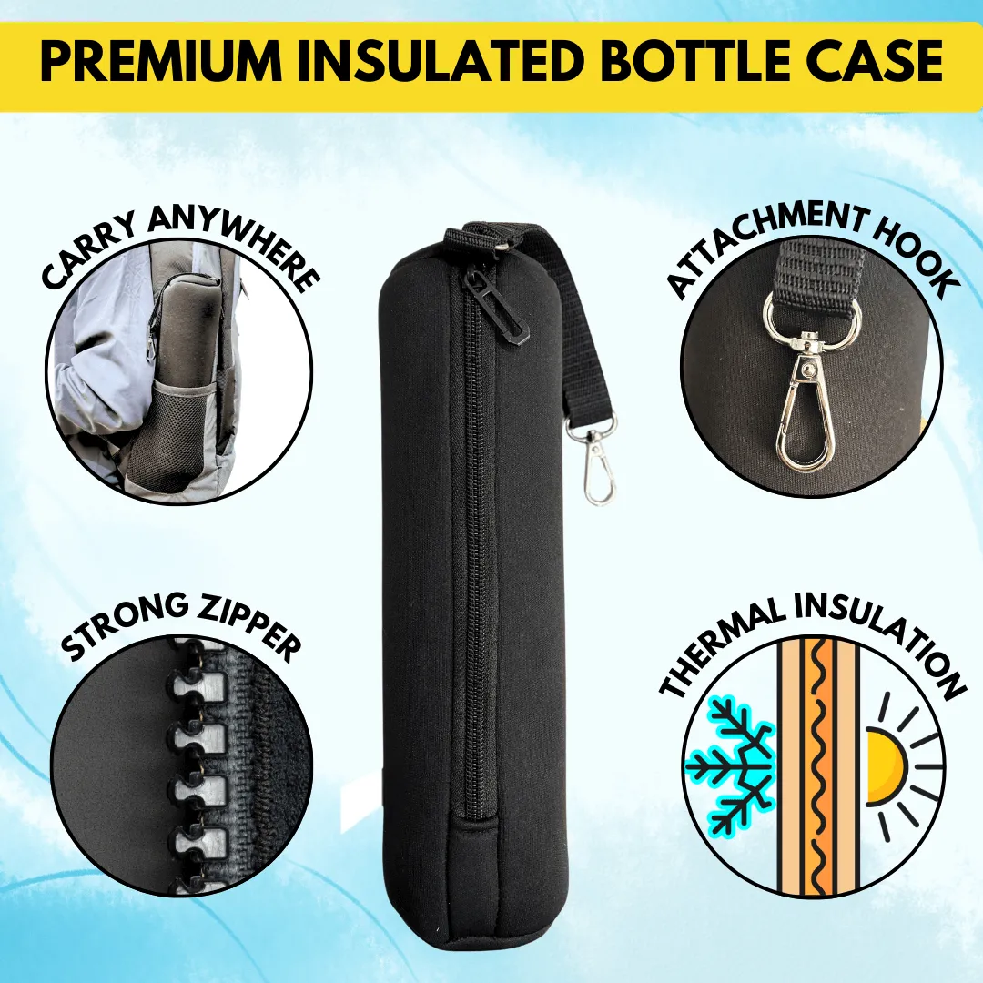 Outer Woods Insulated Insulin Bottle Cooler Travel Case - Small - Fits upto 6 Inch Insulin Pens Only