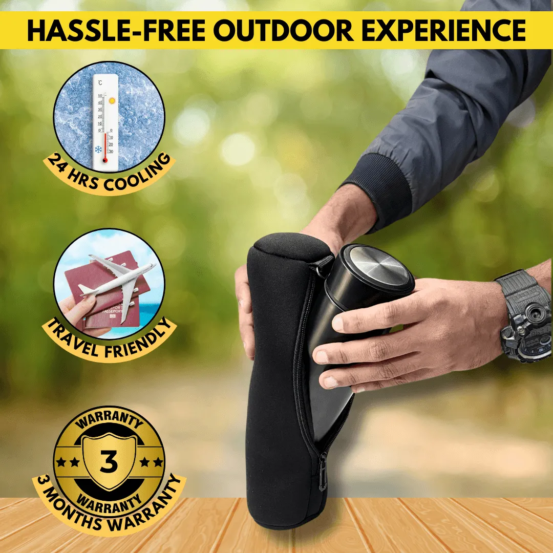 Outer Woods Insulated Insulin Bottle Cooler Travel Case - Small - Fits upto 6 Inch Insulin Pens Only