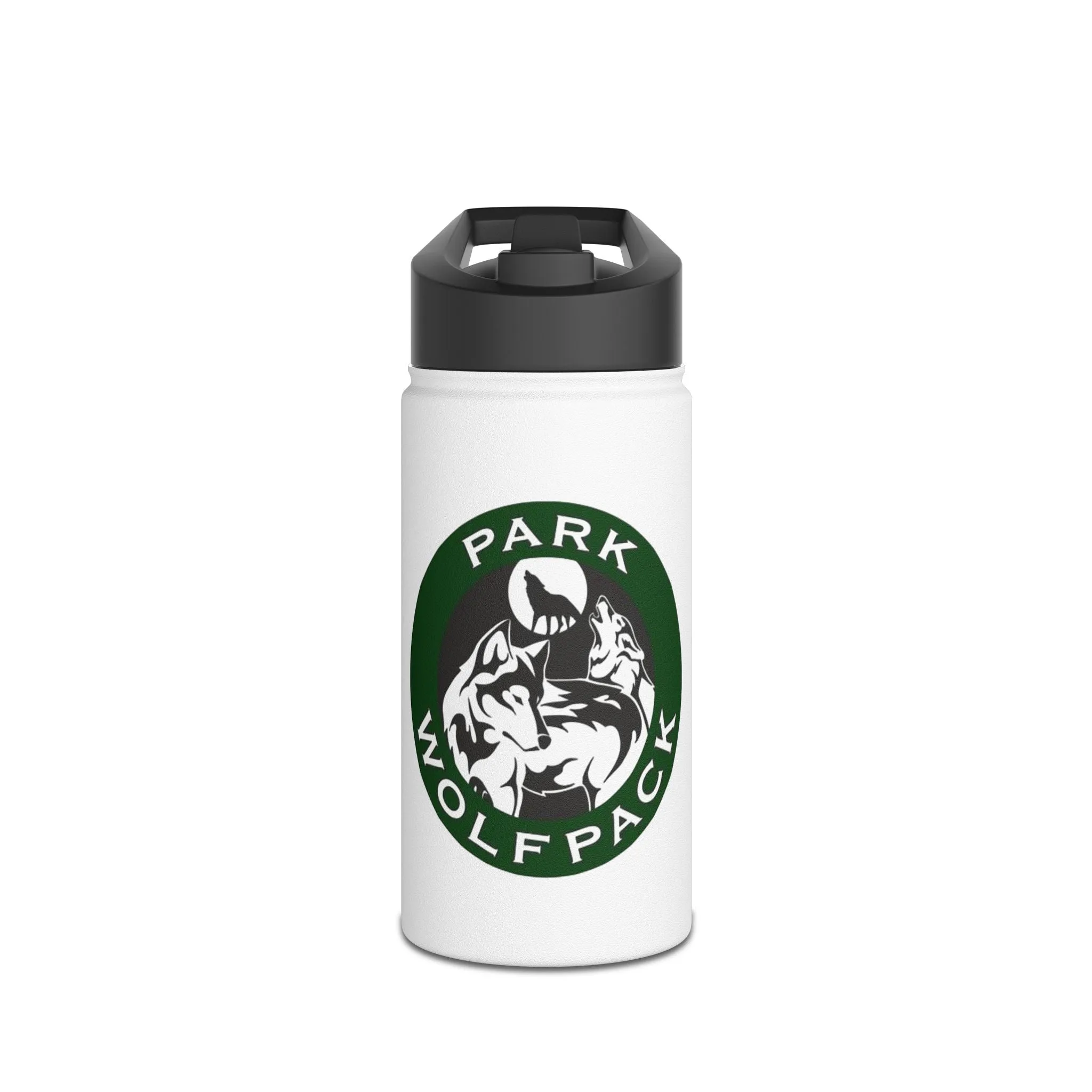 Park Cottage Grove Wolfpack Stainless Steel Water Bottle, Motivational Hydration Bottle, Sports Water Bottle, Eco-Friendly Gift, Personalized Travel Mug
