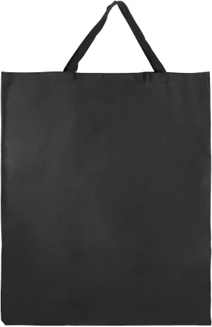 PATIKIL 30"x24" Camp Chair Bag Replacement Stadium Chair Carry Bag Folding Chair X-Storage Bag Moving Bag with Hook-and-Loop for Travel Outdoor Camping, Black