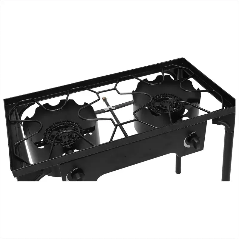 Patio double burner & carry bag 2 burner gas stove with stand patio&outdoor