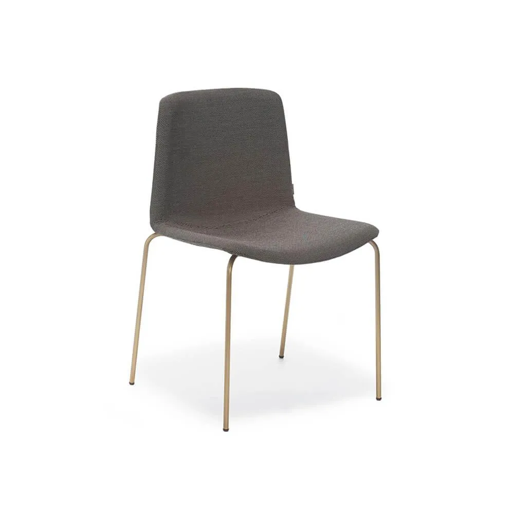 Pedrali Tweet Soft 890/2 padded chair in fabric