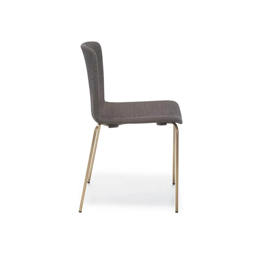Pedrali Tweet Soft 890/2 padded chair in fabric