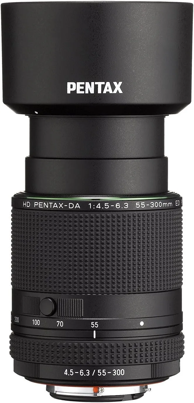 Pentax HD DA 55-300mm f/4.5-6.3 ED PLM WR RE Lens