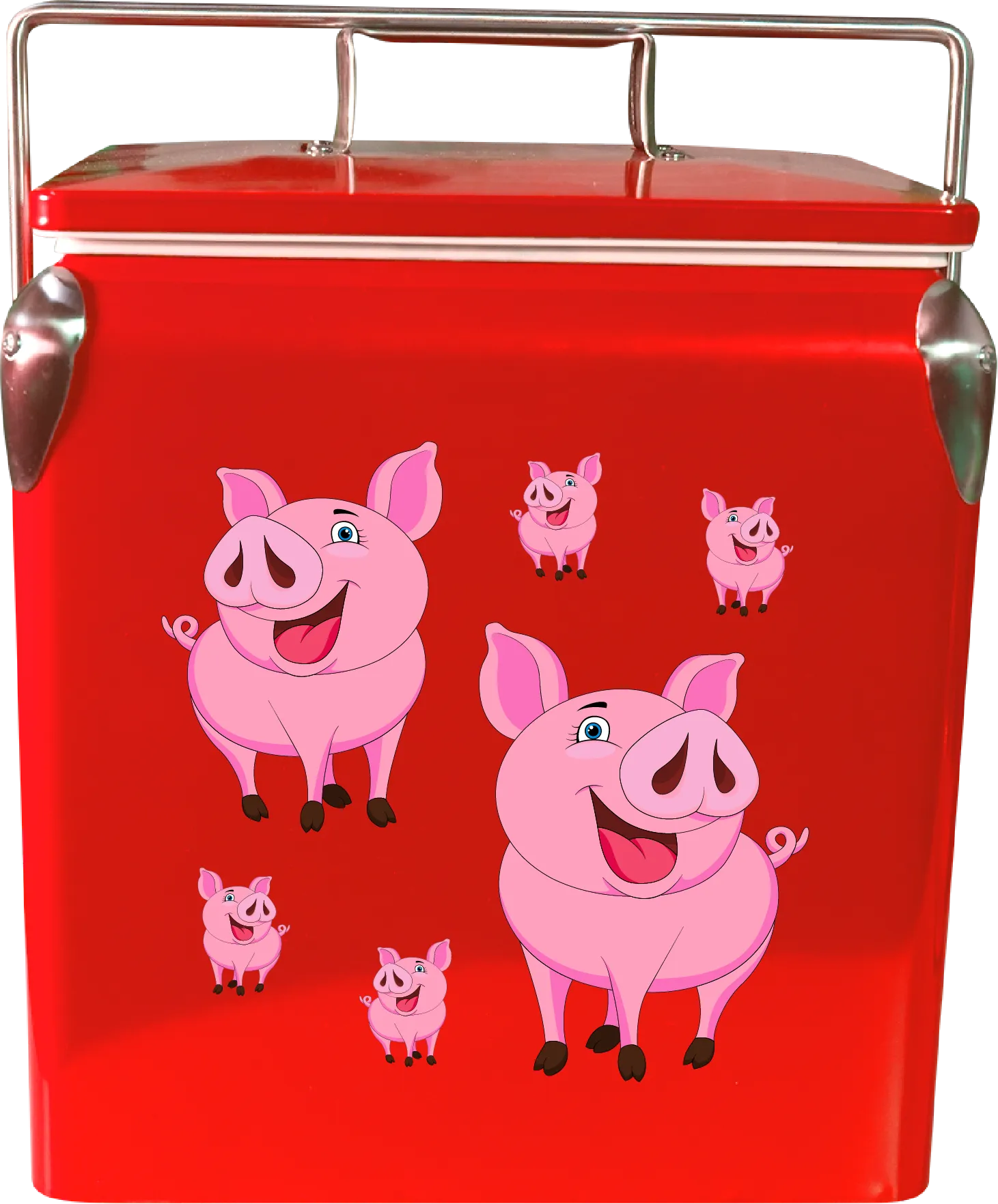 Percy Pig Cooler Box