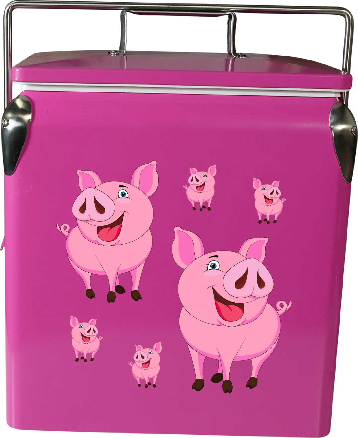 Percy Pig Cooler Box