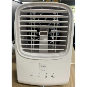 Personal Air Cooler, Portable Evaporative Conditioner with 3 Wind Speeds Small Desktop Cooling Fan for Office
