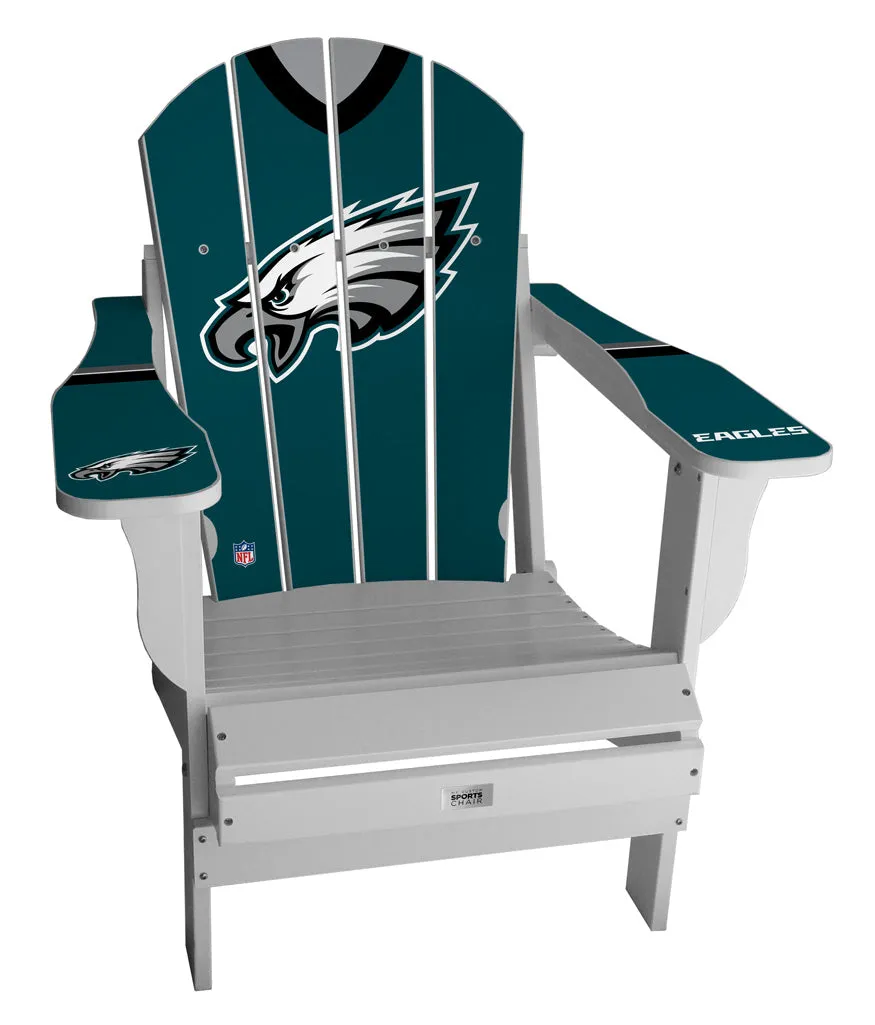 Philadelphia Eagles Complete Custom with personalized name and number Jersey Chair