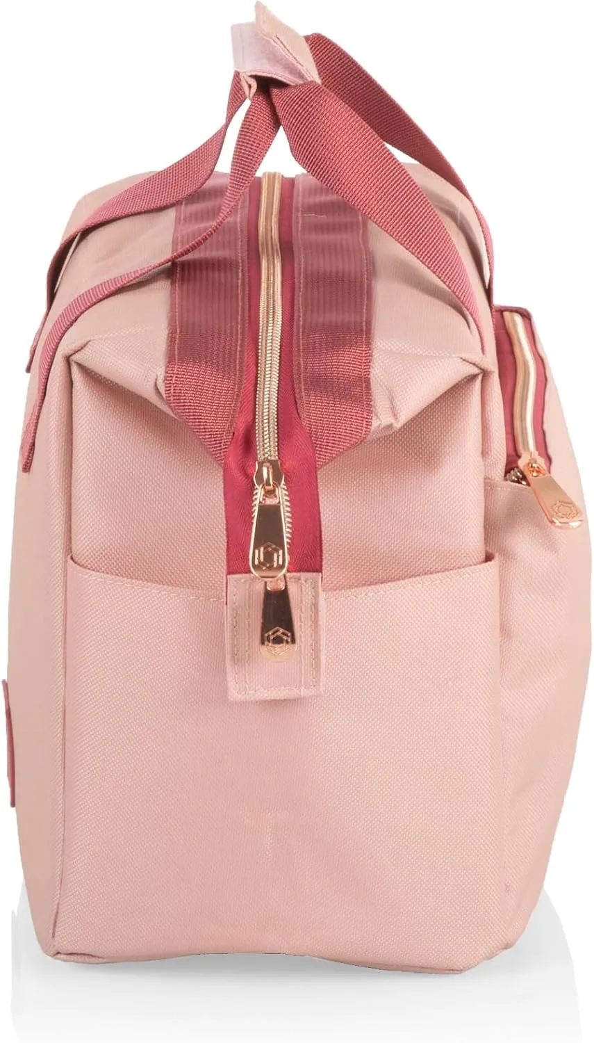 PICNIC TIME Disney Minnie Mouse On The Go Lunch Bag, Soft Cooler Lunch Box, Insulated Lunch Bag, (Pink)