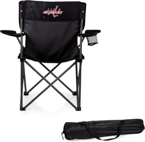 PICNIC TIME NHL Boston Bruins PTZ Portable Folding Camp Chair, (Black)