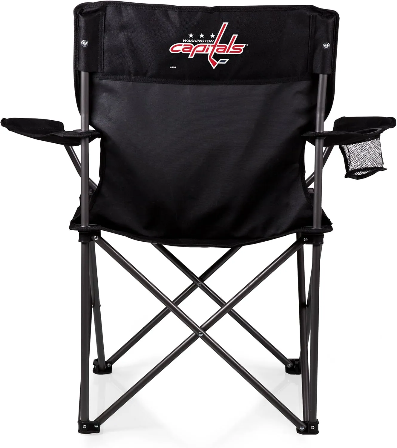 PICNIC TIME NHL Boston Bruins PTZ Portable Folding Camp Chair, (Black)