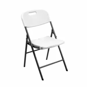 Plastic Heavy Duty Folding Chair White