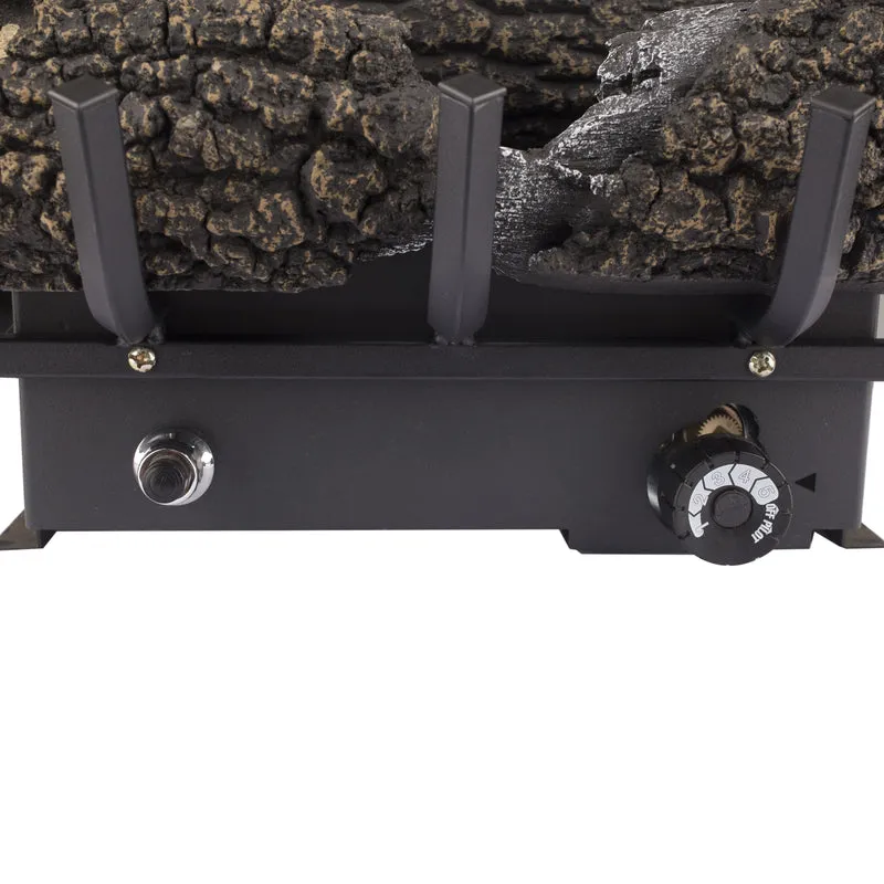 Pleasant Hearth Wildwood Fireplace Log Set 33 lb