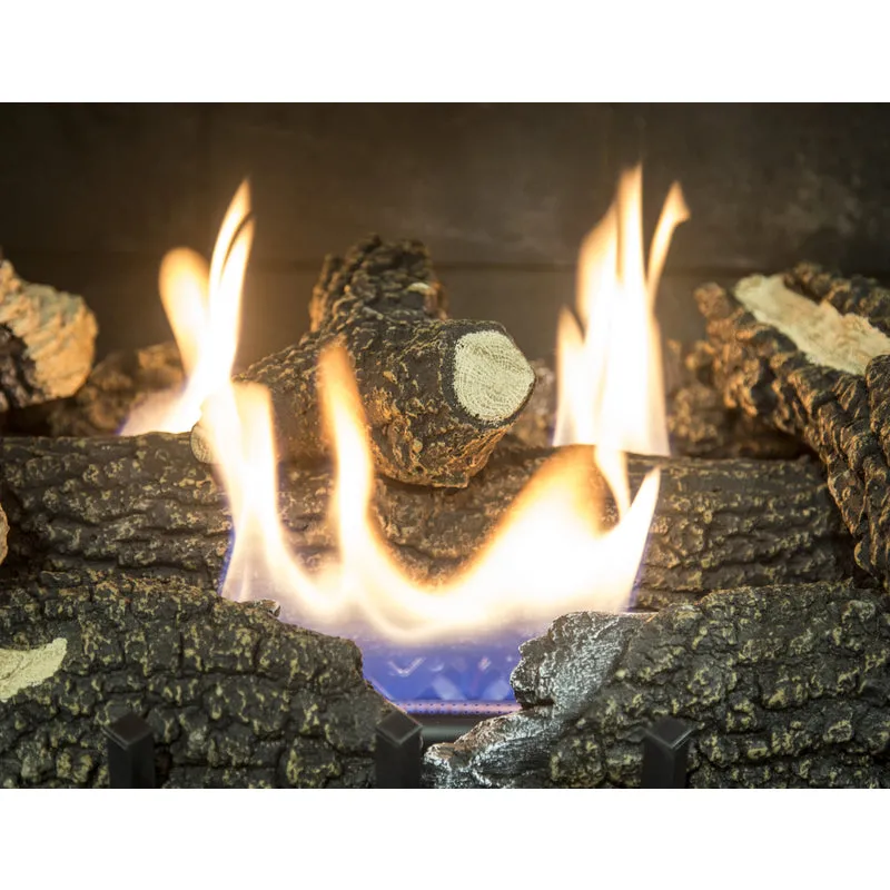 Pleasant Hearth Wildwood Fireplace Log Set 33 lb