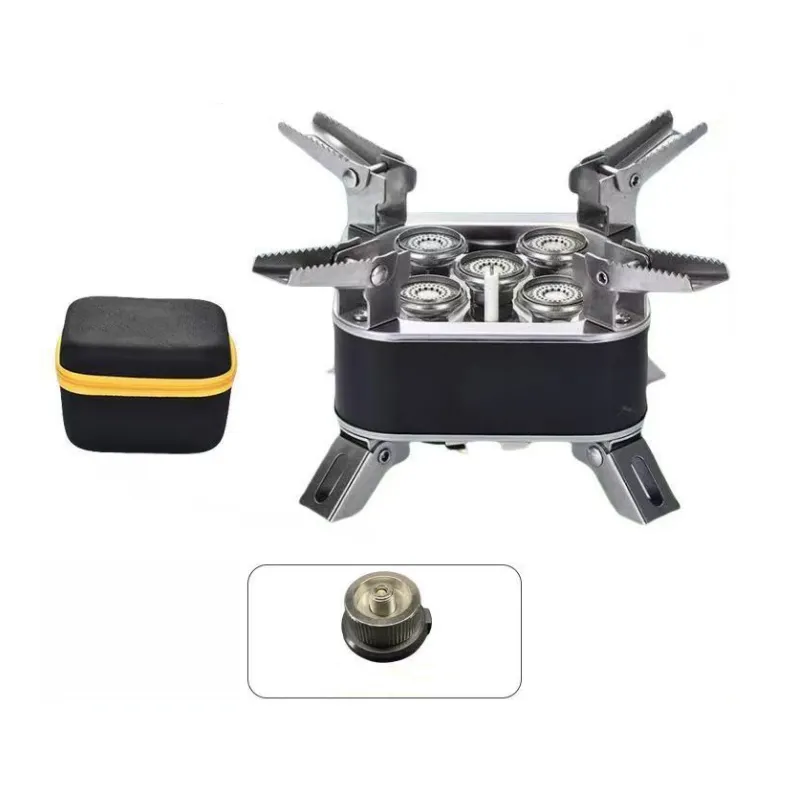 Portable 15800W Windproof Camping Stove with Piezo Ignition